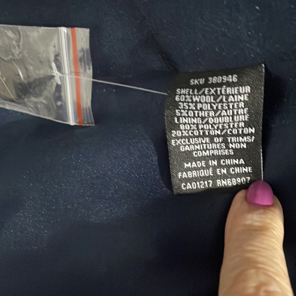 Le Chateau mens pea style coat Large - Picture 4 of 5